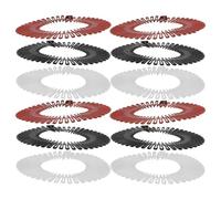 STOBAZA 30 pezzi Fascia Elastica per Capelli con Pettine Integrato Cerchietto Flessibile Invisibile per Donna e Ragazza Supporto per Capelli Ribelli per Attività all Aperto e Sport Colori