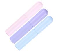 STOBAZA 3pezzi Pennello per Labbra in Silicone Applicatore per Rossetto e Balsamo Strumento Correttore Morbido e Delicato per Trucco Labbra Professionale
