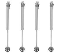 STOBAZA 4 Aste di Supporto Pneumatiche Idrauliche per Ante Armadio, Pistoni Mobili Silenziosi Ammortizzatore, Cerniere di Sollevamento per Mobili da Cucina e Cornici Decorative