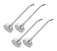 STOBAZA 4 Pezzi Portasciugamani Ganci Sospesi Magnetici Gancio Per Montaggio a Parete Ganci Per Tazze Silver