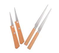 STOBAZA 4 Pezzi Strumenti di Incisione e Riparazione Strumento per Scolpire L'argilla Strumento Strumenti di Modellatura Dell'argilla di Lavoro di Argilla