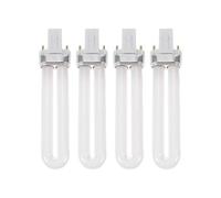 STOBAZA 4 pezzi Tubo Lampada Nail Art per Essiccatore Gel Manicure Rapida e Duratura Tubo Lampadina Luce Unghie Ore Lifespan