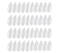 STOBAZA 40 Pezzi Silicone Lash Curler Pads per Extension e Permanente Ciglia Morbidi e Ergonomici per Contorno Occhio Riutilizzabili per Applicazioni Professionali e Personali