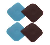 STOBAZA 4pezzi Spazzolone per Pentole in Nylon Resistente Raschietto per Pentole AntiGraffio Utensile da per Ghisa Piatti Alimenti e Forniture per Cottura