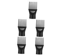 STOBAZA 5 pezzi Beccucci Pettine per Asciugacapelli in Materiale Resistente Alte Temperature Accessorio Pratico per Styling Capelli Lucidi e Puliti