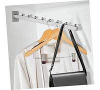 STOBAZA 5 Pezzi Pz Appendiabiti da Parete con Perline in Metallo Ganci Multipli Supporto per Camera e Quadrato