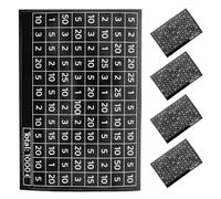 STOBAZA 50 Adesivi per Sfida Risparmio 1000 Euro, Tracker Risparmio Autoadesivi per Salvadanaio, Grafici Monitoraggio Budget per Attività Fai da Te e Educazione Finanziaria