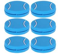STOBAZA 6 Ammortizzatori Smorzatori Antivibrazioni in Silicone per Racchette da Tennis e Squash Accessori Leggeri e Compatti Design Cartoni Animati Controllo Vibrazioni per Giocatori di