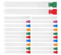 STOBAZA 60 Pezzi Contenitore Porta Aghi Cucito Trasparente Scatola per Organizzare Aghi da Ricamo e Cucito Custodia Portatile Leggera per Ferri da Maglia e Spilli per Colore Casuale