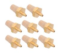STOBAZA 8 Pezzi Silenziatore Aria M5 in Rame per Macchina del Fumo da Palco Filtro Ugello per Nebulizzatore Accessorio Ricambio per Generatore di Nebbia Emissione Nebbia Uniforme e