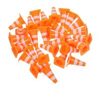 STOBAZA 80pezzi Mini Coni Stradali Coni di Plastica per Gioco Educativo Addestramento Bomboniere e Simulazione Traffico Città