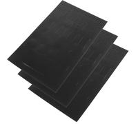 STOBAZA Adesivi per Oscuramento Luce LED in Pvc Nero, Set da 3 Fogli, Blocco Luce Intensa per Indicatori LED Tv Computer Altoparlanti, Protezione Occhi Contro Affaticamento