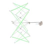 STOBAZA Avvolgitore di Filati in Metallo Regolabile da Tavolo, Utensile Avvolgitore Domestico per Gomitoli di Lana, Attrezzo per Lavori a Maglia e Uncinetto, Accessorio per Artigianato e Filatura