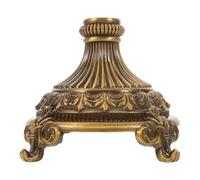 STOBAZA Base in di Zinco per Alzata Frutta e Portafrutta Supporto Antiscivolo e Resistente AI Graffi per Vasi Centrotavola da e Decorazioni da Soggiorno