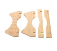 STOBAZA Base per dispenser bevande in legno naturale, supporto per botte di rovere, supporto affidabile per barile da 5L e brocca d'acqua, per piano cucina e casa