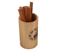 STOBAZA Bastoncini Divinazione i Ching in bambù Divinazione Cinese Secchio bambù Vintage per Prendere Decisioni Apprendimento del Feng Shui Portatile
