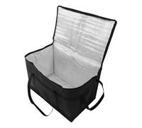 STOBAZA Borsa Termica Isolata per Alimenti Rivestimento in Alluminio Capacità Multiuso per Torte e Pizze Leggera e Portatile per Picnic e Trasporto Cibo Caldo e Freddo