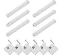 STOBAZA Chiusure Magnetiche a Pressione 10 Pezzi per Ante di Mobili in Cucina e Librerie, Meccanismo a Spinta Invisibile, Pulsante Nascosto Apertura Automatica per Uso Quotidiano