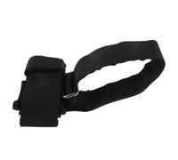 STOBAZA Cinghie per Piedi Manubri Regolabili, Supporto Integrato, Nero | Nylon e Hardware, Leggere e Portatili, per Casa e Estensioni delle Gambe, Cinghie Regolabili