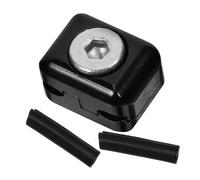 STOBAZA Clip Professionale in Metallo per Poggiafreccia Facile da Installare Fermaglio per Arco in Lega di Alluminio Nero Resistente e Leggero Accessorio Essenziale per Tiro con Arco