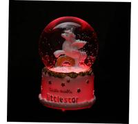 STOBAZA di Unicorno Musicale da con Luci LED Decorazione Compat Ta e Stilosa e Ufficio Regalo per Amici e Famiglia