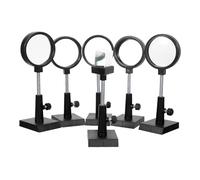 STOBAZA Esperimenti Ottica con Concava e Convessa Prisma Specchi Piano e Kit Didattico Resistente per Laboratori Scolastici