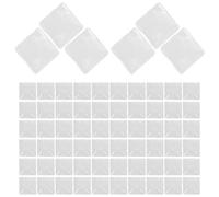 STOBAZA Espositore per Smalti Unghie 100 Pezzi in Vetro Trasparente Tavolozza Colori Professionale per Nail Art e Pratica Tecnica Manicure