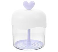 STOBAZA Facial Cleanser Foams Maker in Plastica a Cuore, Bottiglia Schiumogena per Crema da Barba e Sapone, per Uso in Bagno e Outdoor