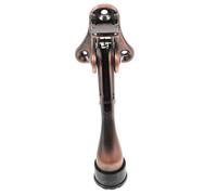 STOBAZA Fermaporta Regolabile Pedale Semiautomatico in Rosso Antico Blocca Porte Pavimento per Uso Domestico e Ufficio Protezione Muro e Porta Facile Installazione e Utilizzo