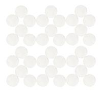 STOBAZA Forniture per Perline 100 Pezzi, Conchiglie Naturali Rotonde 5 CM, Ciondoli per Gioielli e Acchiappasogni, Materiali Resistenti, per Artigianato e Decorazioni Marine