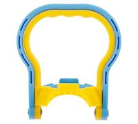 STOBAZA Maniglia per Trasporto Secchio Acqua da 10L, Sollevatore a Manico Plastica Liscia Blu-Giallo, Accessorio per Ufficio e Casa per Bottiglie D’Acqua da Galloni