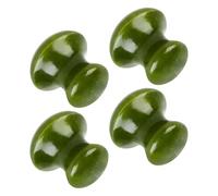 STOBAZA Massaggiatore a Fungo 4 Pezzi per Massaggio Viso e Corpo, Pietre Gua Sha Portatili a Forma di Fungo, Strumento per Scolpire la Mascella e Stimolare Meridiani, Cura