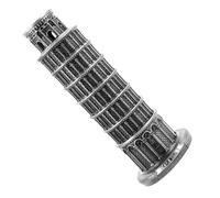 STOBAZA Modelle Torre di Pisa in Metallo Antico Argento Miniatura Statua Architettura Famoso Edificio Decorazione Casa e Ufficio Ornamento Vintage Elegante
