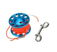 STOBAZA Mulinello Immersione Subacquea in Alluminio Blu Bobina Sub per attività Outdoor Accessorio Sub per Orientamento e Ricerca Subacquea
