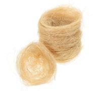 STOBAZA Nido Artificiale per Uccelli da Giardino, Ornamento Decorativo Naturale per Gabbia e Casa, Supporto per Fotografia e Feste, Set da 10 Pezzi