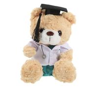 STOBAZA Orsetto Medico Di Peluche Orsetto Di Peluche In Uniforme Da Medico Medico Per Studenti E Bambini Delle Scuole Di Specializzazione In Medicina