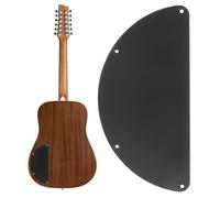 STOBAZA Piastra Protettiva Posteriore per Chitarra Nera Resistente ai Graffi e Urti Custodia Semplice da Installare per Bassi Acustici ed Elettrici