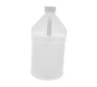 STOBAZA Plastica Bianca con Contenitore e Ricaricabile per Shampoo Bagnoschiuma Bevande e Prodotti Liquidi