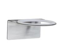 STOBAZA Porta Asciugacapelli da Parete in Acciaio 304 Supporto Organizer per Asciugacapelli Resistente e Leggero Gancio Salvaspazio per Bagno e Camera da Letto