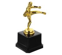 STOBAZA Premio Taekwondo con Base Ampia per Incisione Coppa Competizione Arti Marziali per Scuola e Cerimonie Design Realistico e Colori Vivaci Decorazione per Eventi e Gare