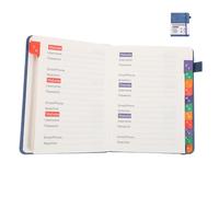 STOBAZA Quaderno Password con Schede Alfabetiche B6 Taccuino Compatto per Indirizzi e Accessi Internet Registro Ricaricabile per Anziani e Viaggiatori