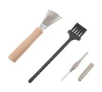 STOBAZA Rastrello Pulizia per Composizione di Fiori Ergonomico in Utensile Ikebana Pratico per Raddrizzare e Pulire Fiori Leggero e Portatile per Uso Domestico