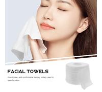 STOBAZA Salviette Monouso Viso in Cotone Naturale Asciugamani Ultra Sottili per Trucco e Pulizia Confezione Pratica per Viaggio e Salone di Bellezza Delicate