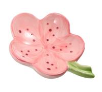 STOBAZA Saponetta in Forma Fiore Portasapone da Bagno con Scolapiatti Resistente e Decorativo per Doccia Hotel e Spa Design Artistico e Durevole