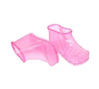 STOBAZA Scarpe per Pediluvio Uomo e Donna Rosse Stivali Ammollo Piedi in Materiale Resistente Spazio Capiente per Massaggio e Relax per Casa e Centri Spa Facilmente Pulibili e Durevoli