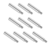 STOBAZA Set 10 Pezzi Aste di Prolunga Filettate M35 per Carillon Barre di Estensione Meccanismo Musicale in Metallo Accessori Fai da Te per Riparazione e Restauro Carillon Forniture