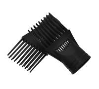 STOBAZA Set 2 Pezzi Accessori Pettine per Asciugacapelli in Plastica Ugello Soffiante, Compatibile per Styling Professionale e Uso Domestico, Controllo Preciso del Flusso D’aria