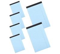 STOBAZA Set 6 Blocchi Note a Righe Strappabili A5 Copertina Rigida Quaderni Tascabili Personali per Appunti Blocchi Promemoria Stenografici per Lavoro Viaggi e Organizzazione