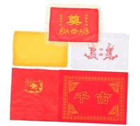 STOBAZA Set Coperture per Urna Funeraria e Copertura Bara per Funerale, Kit Completo 5 Pezzi, Tessuto Decorativo per Cerimonie Funebri al Chiuso e all’Aperto, Forniture Religiose Funebri