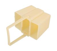 STOBAZA Set Secchi per Lavaggio Pennelli Portatile in Plastica Staccabile a 3 Scomparti Secchio per Lavare Spazzole per attività Artistiche Casa Scuola e Corsi di Pittura